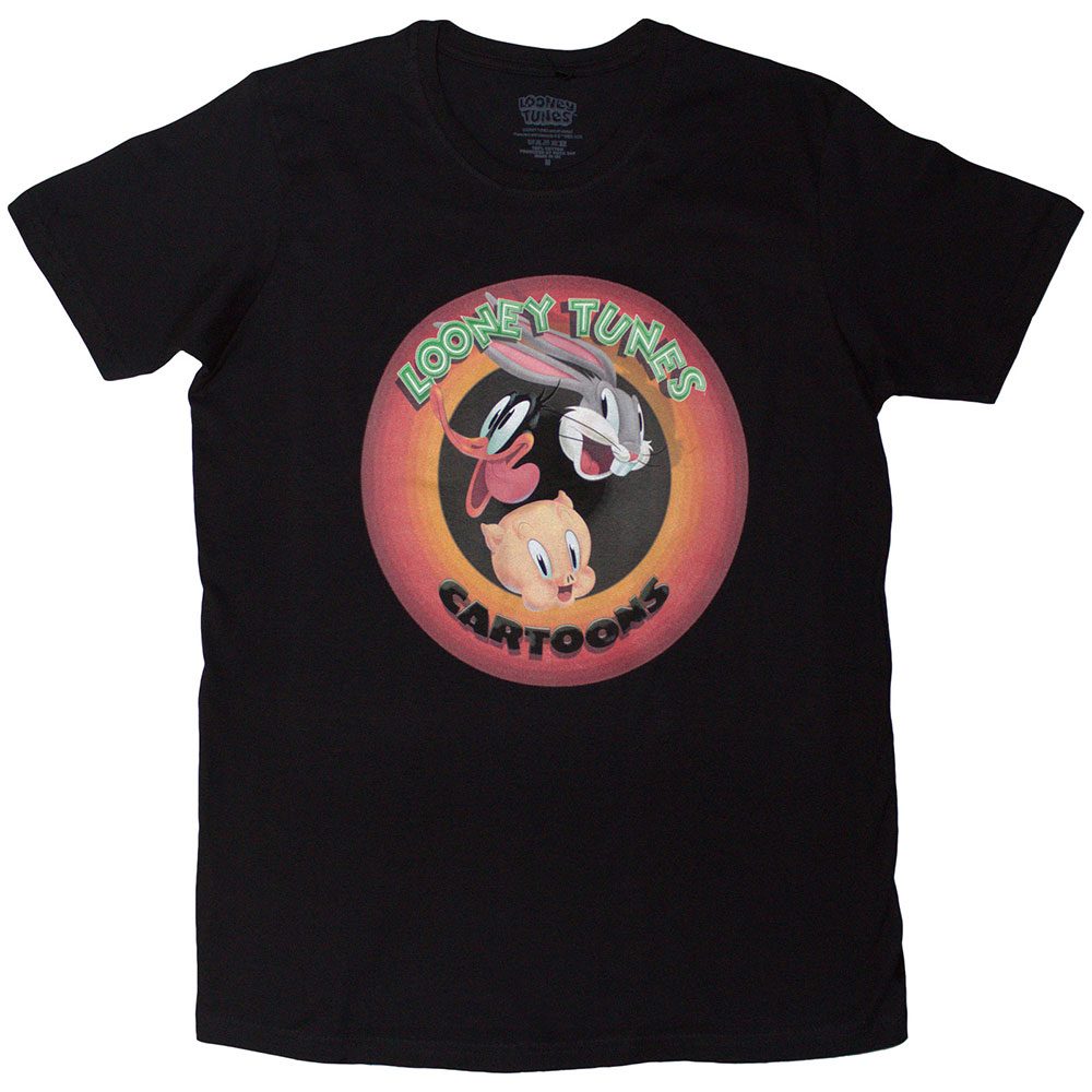 Looney Tunes - Cartoons Heren T-shirt - Zwart